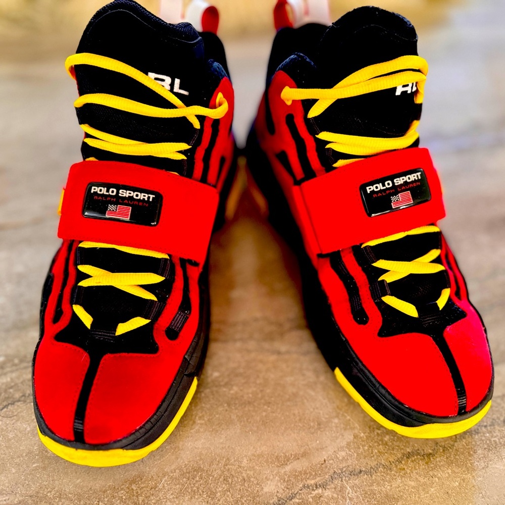 Polo Ralph Lauren Red Sneakers